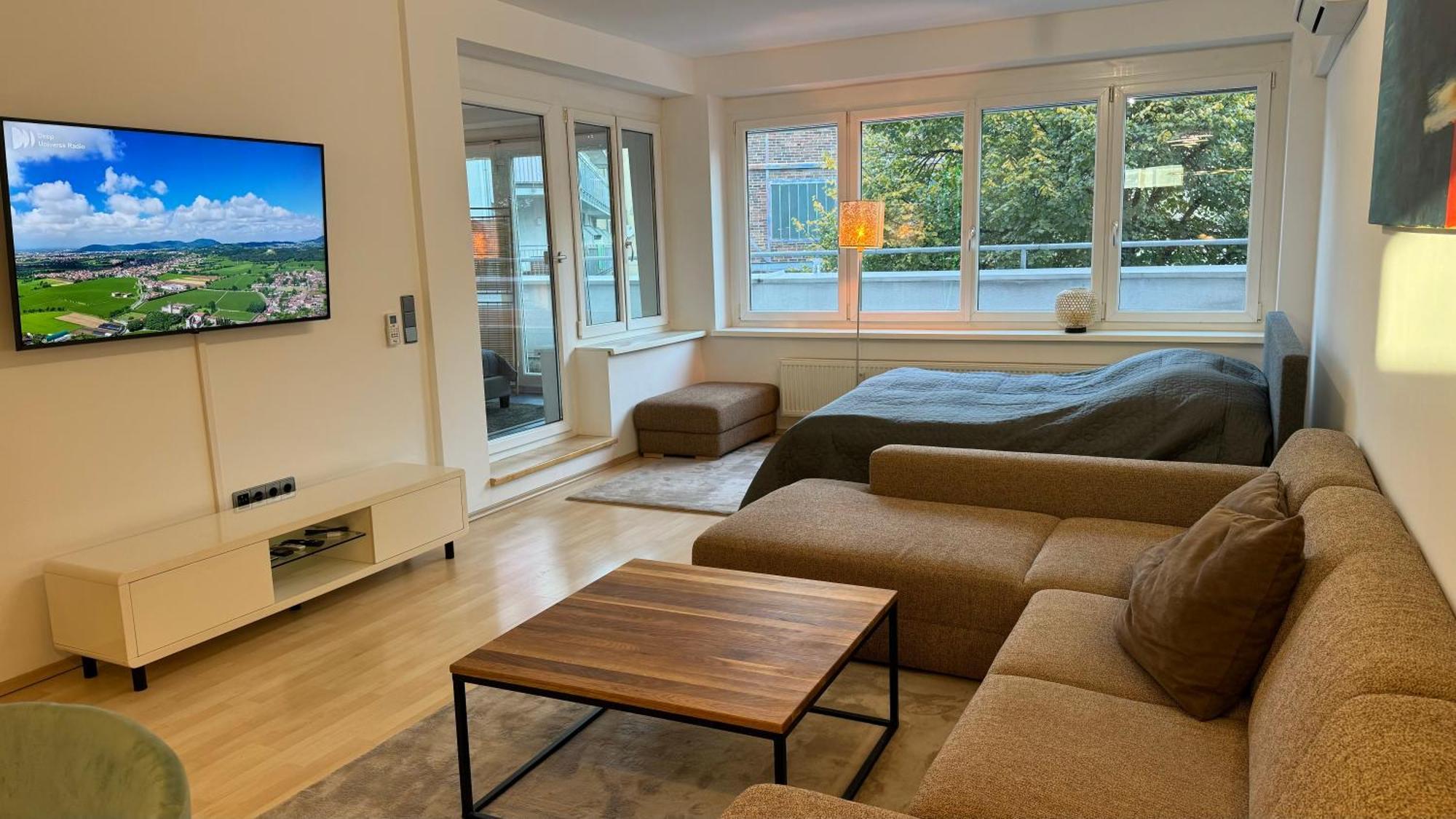 City Apartement Linz Fuer 5 Gaeste Mit Self-Checkin Und Kueche Екстер'єр фото